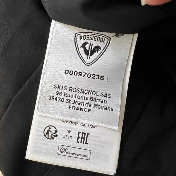 Rossignol Women’s s Waterproof insulated Ski Snow Pants Size L Black - Picture 10 of 11